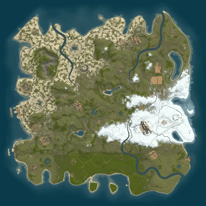 Current map — Nerux EU Medium | Weekly — Seed 1683482379, Size 4500